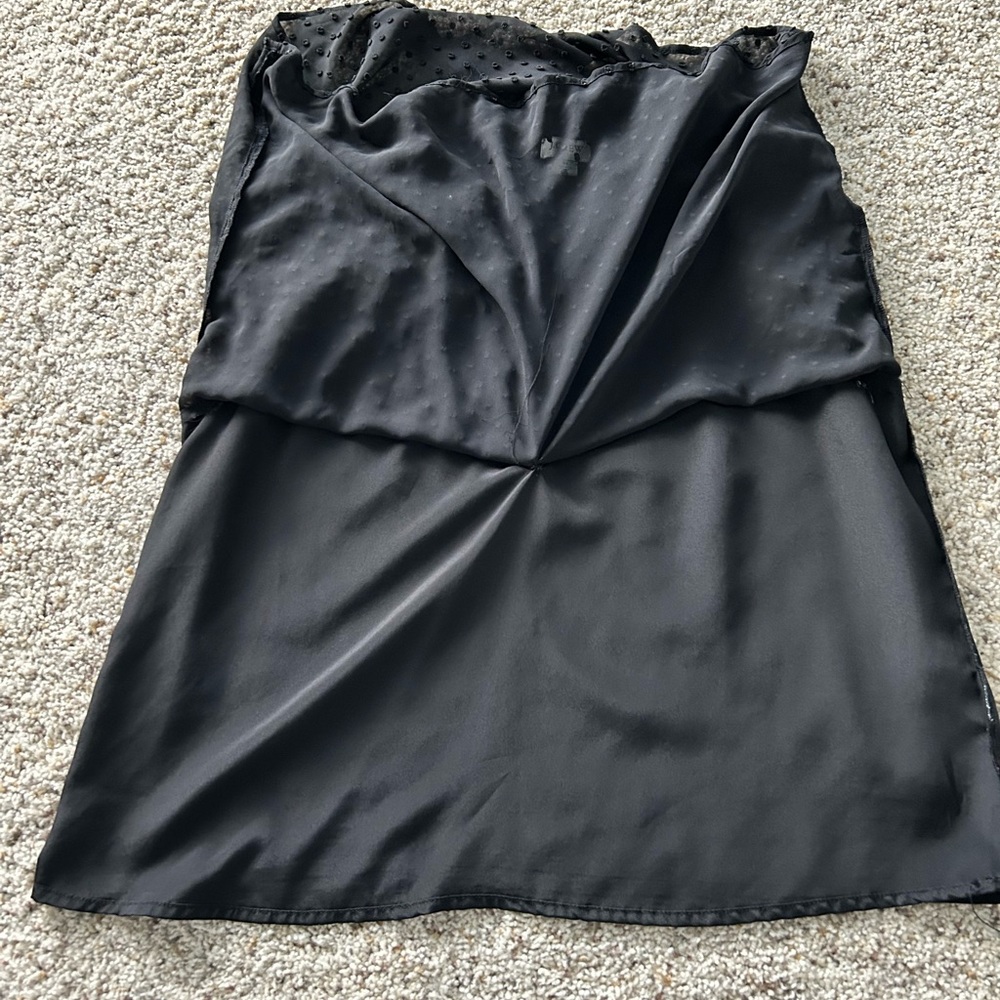 J.Crew Ruffleneck top in clip dot - Picture 6 of 6